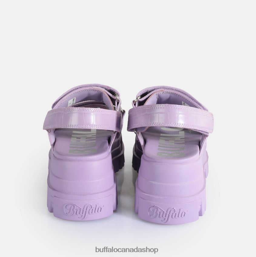 Aspha SND Platform Sandals vegan Lavender Buffalo ZL64TZ15 |Sandals
