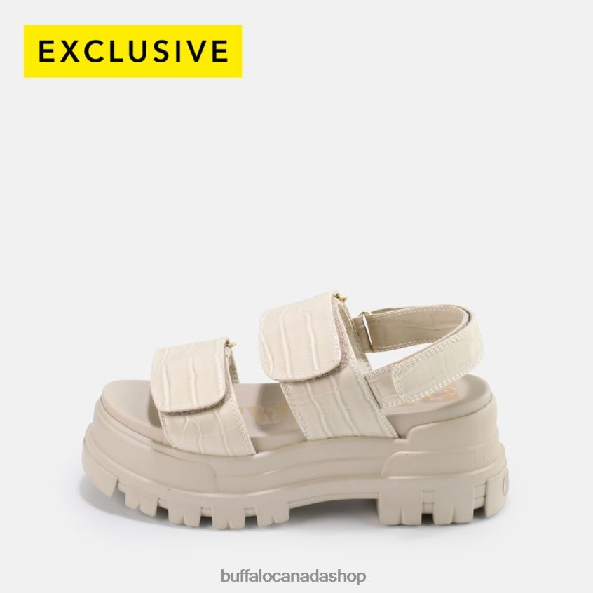 Aspha SND Sandal vegan Cream Buffalo ZL64TZ14 |Sandals