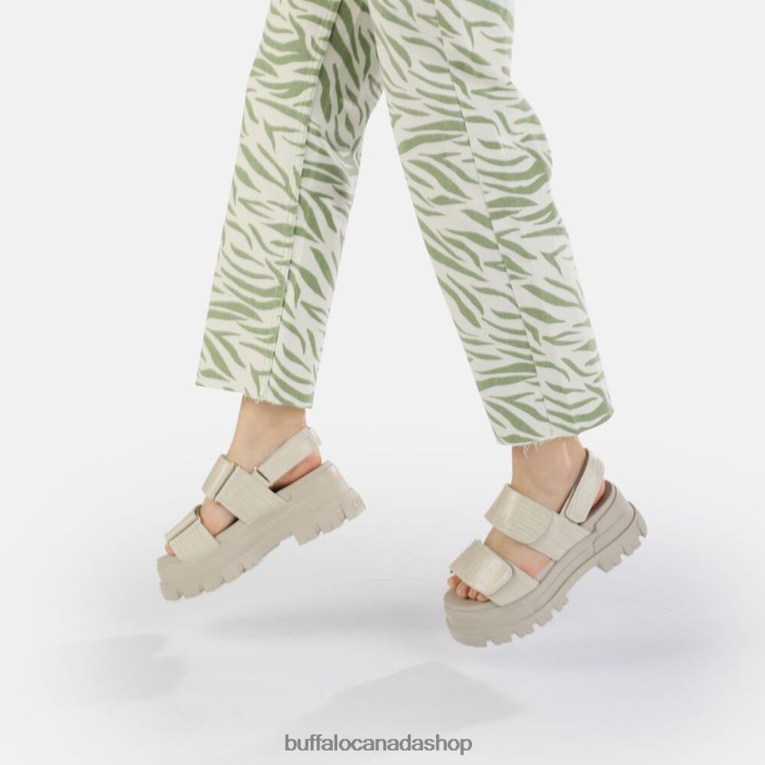 Aspha SND Sandal vegan Cream Buffalo ZL64TZ14 |Sandals