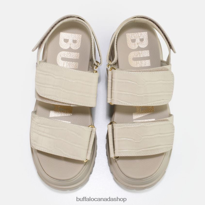 Aspha SND Sandal vegan Cream Buffalo ZL64TZ14 |Sandals