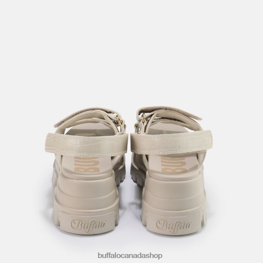 Aspha SND Sandal vegan Cream Buffalo ZL64TZ14 |Sandals
