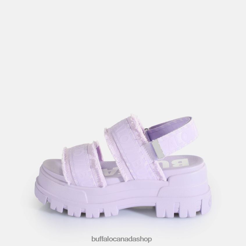 Aspha STR Platform Sandals vegan Lavender Buffalo ZL64TZ259 |Sandals