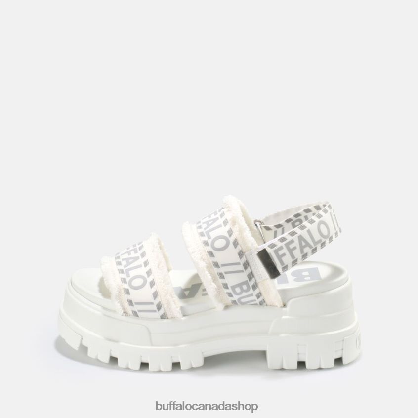 Aspha STR platform sandal vegan White Buffalo ZL64TZ258 |Sandals