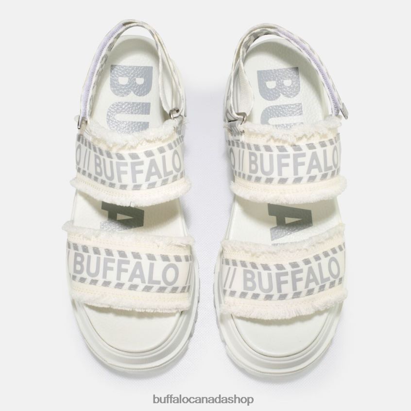 Aspha STR platform sandal vegan White Buffalo ZL64TZ258 |Sandals