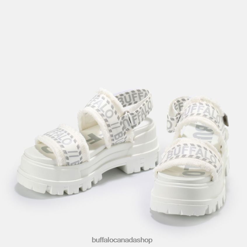 Aspha STR platform sandal vegan White Buffalo ZL64TZ258 |Sandals