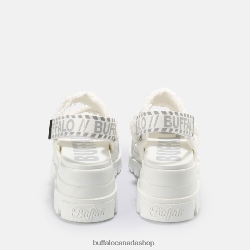 Aspha STR platform sandal vegan White Buffalo ZL64TZ258 |Sandals