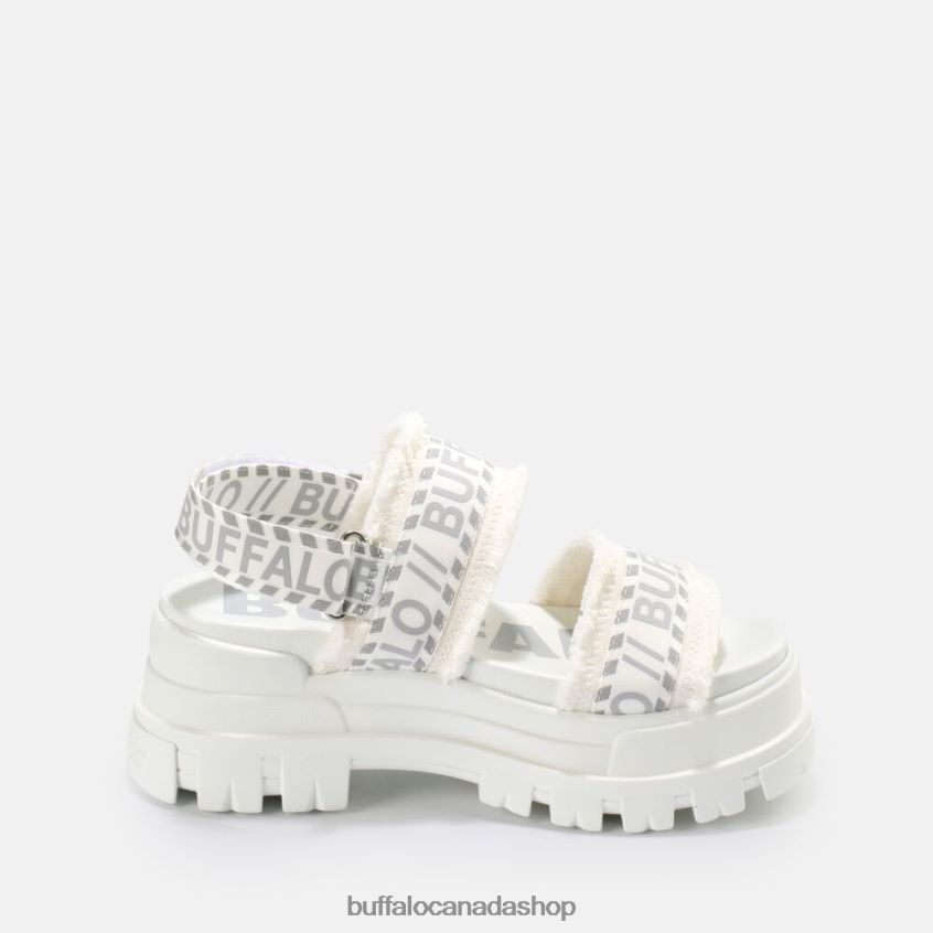 Aspha STR platform sandal vegan White Buffalo ZL64TZ258 |Sandals