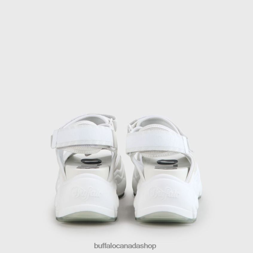 Binary O Sandal vegan White Buffalo ZL64TZ148 |Sandals