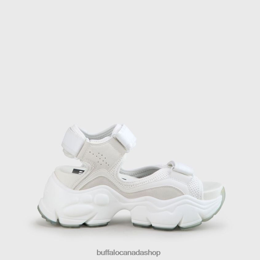 Binary O Sandal vegan White Buffalo ZL64TZ148 |Sandals