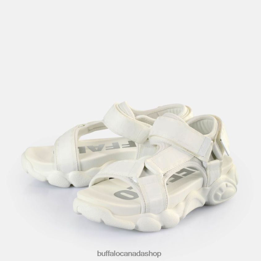 CLD Tec Platform Sandals vegan White Buffalo ZL64TZ557 |Sandals