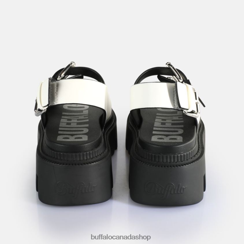 Flora On Platform Sandals vegan White Buffalo ZL64TZ107 |Sandals