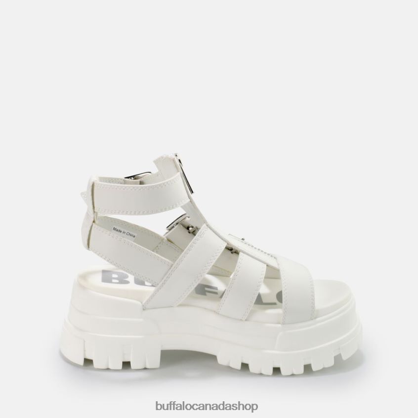 GLD ZIP platform sandals vegan White Buffalo ZL64TZ405 |Sandals