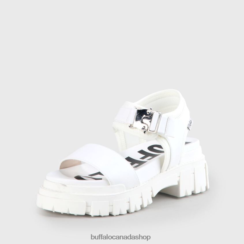 Jojo Platform sandal vegan White Buffalo ZL64TZ752 |Sandals