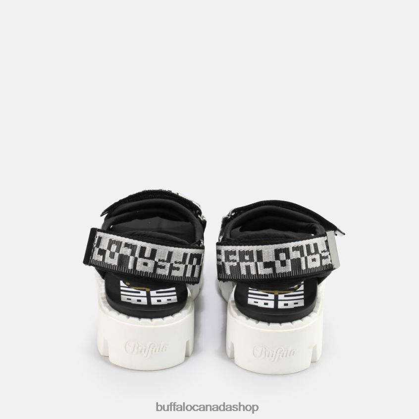 Raven TEC slide vegan Black Buffalo ZL64TZ640 |Sandals