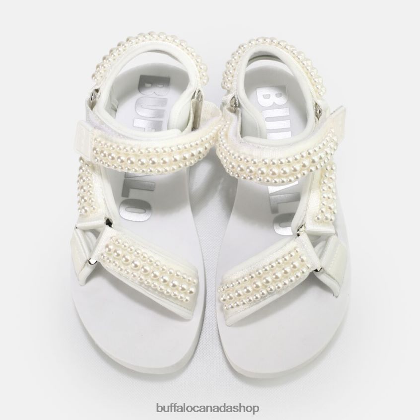 Sage Pearl platform sandals vegan White Buffalo ZL64TZ842 |Sandals