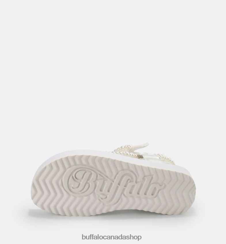 Sage Pearl platform sandals vegan White Buffalo ZL64TZ842 |Sandals