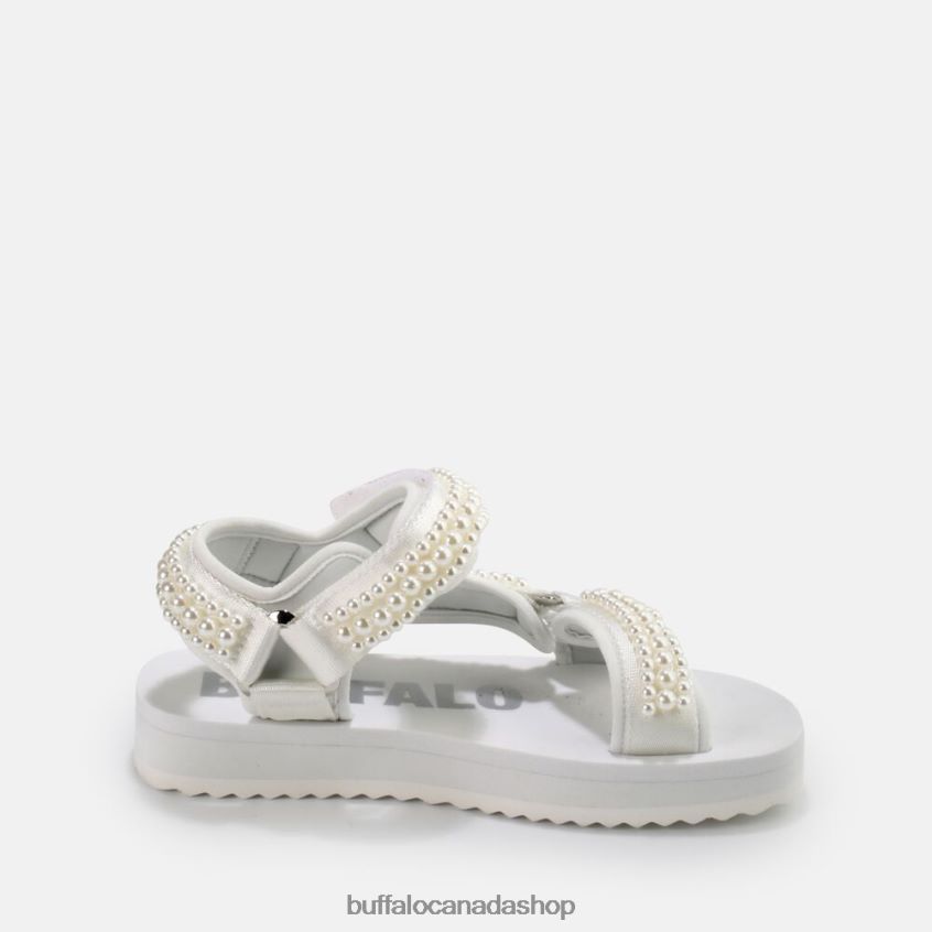 Sage Pearl platform sandals vegan White Buffalo ZL64TZ842 |Sandals