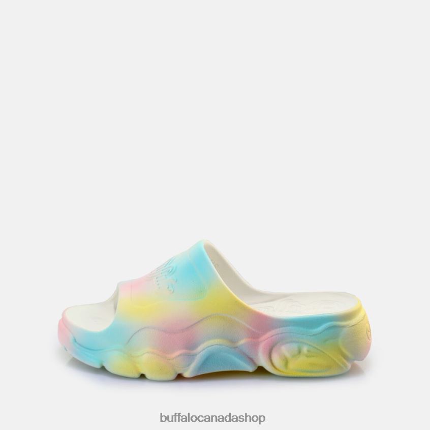 CLD Slide Platform Slide vegan Pastel Mix Buffalo ZL64TZ313 |Slides