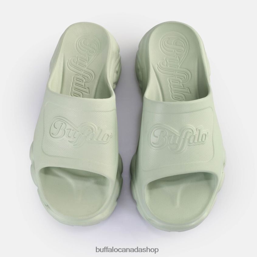 CLD Slides vegan Mint Buffalo ZL64TZ298 |Slides