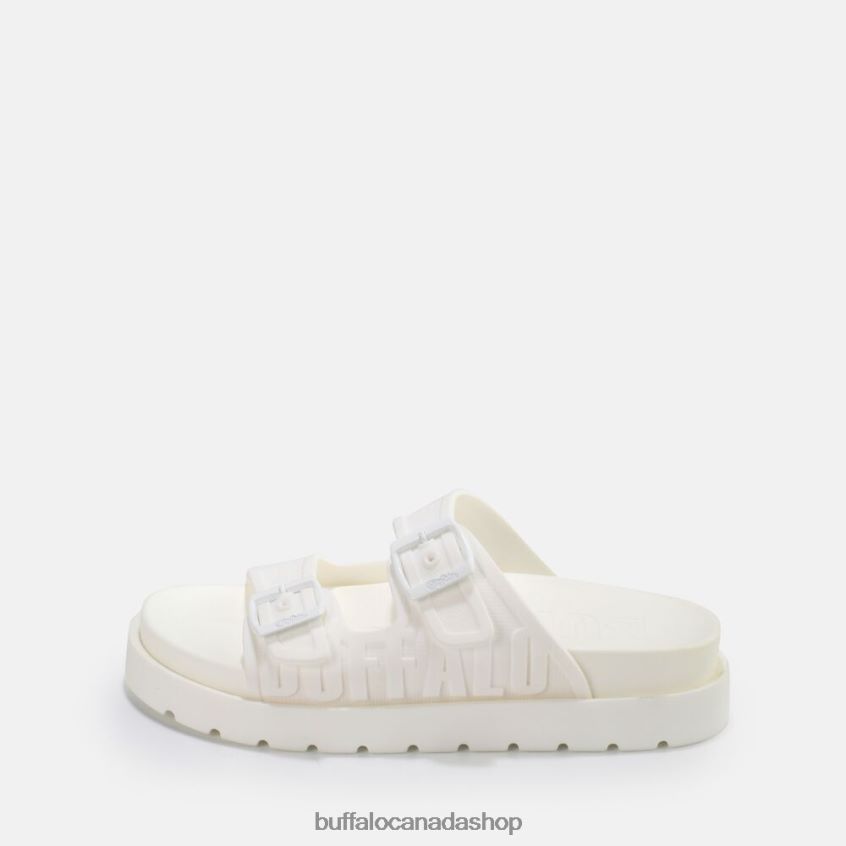 Eve Sol platform sandals vegan White Buffalo ZL64TZ915 |Slides