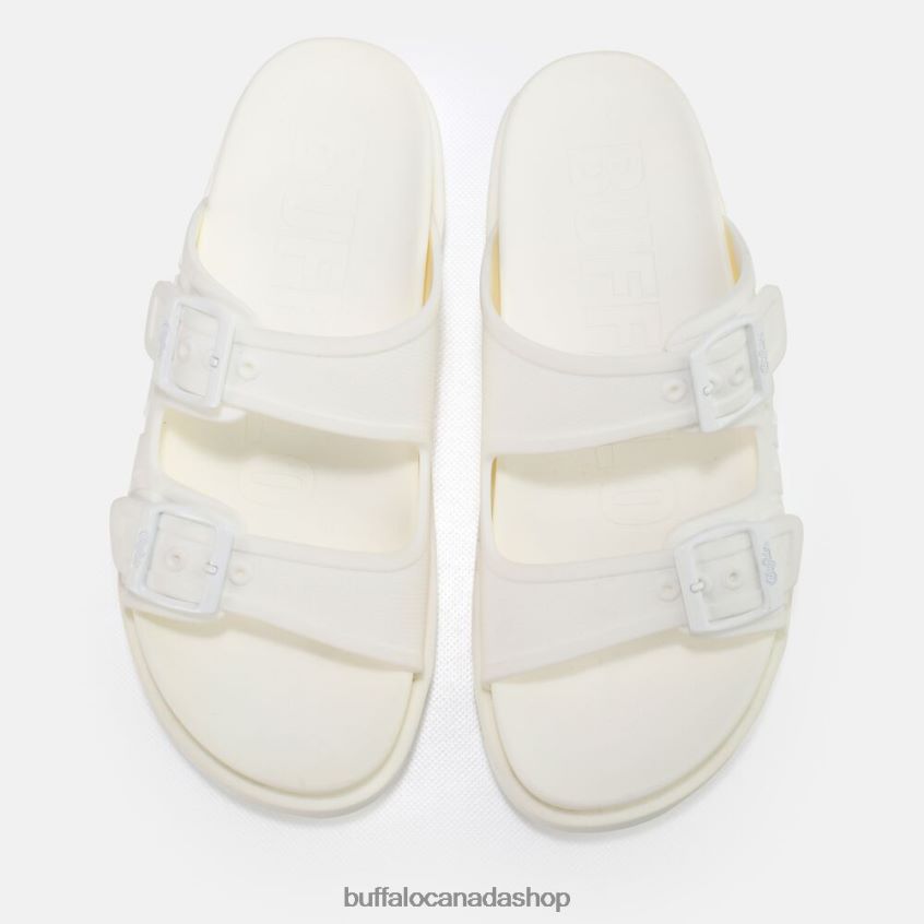 Eve Sol platform sandals vegan White Buffalo ZL64TZ915 |Slides