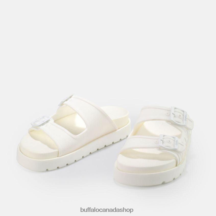 Eve Sol platform sandals vegan White Buffalo ZL64TZ915 |Slides