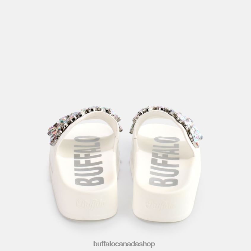 Fabia slide vegan White Buffalo ZL64TZ146 |Slides