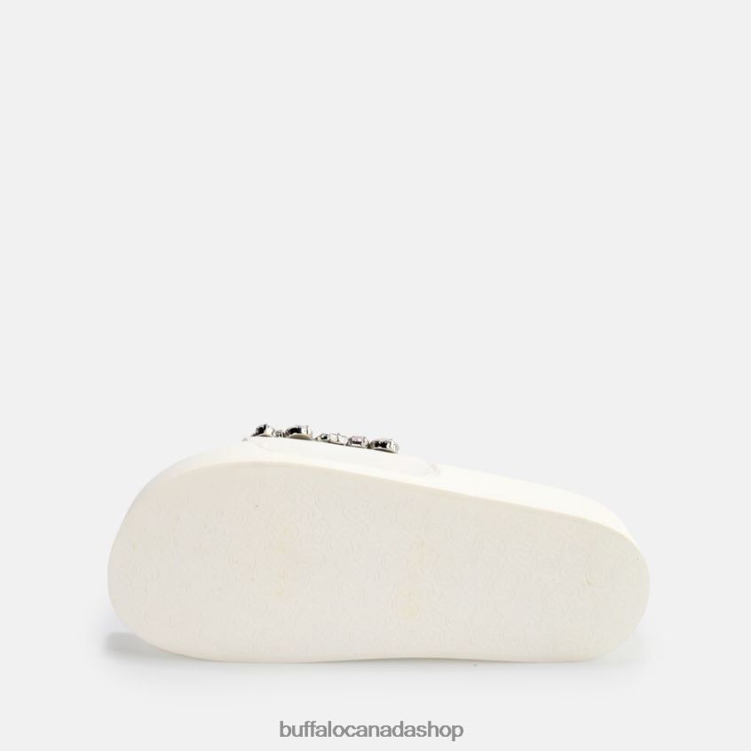 Fabia slide vegan White Buffalo ZL64TZ146 |Slides