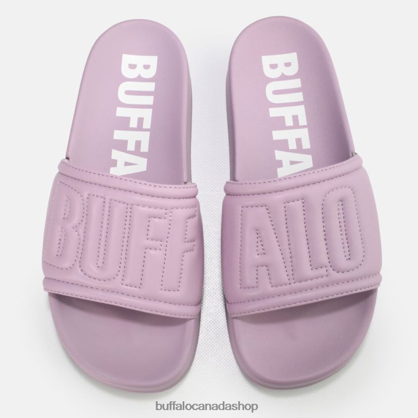 Lake Quilt platform sandals vegan Lavender Buffalo ZL64TZ797 |Slides