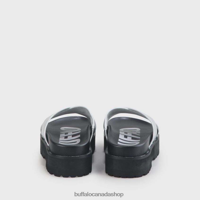 Raya vegan sandals Silver Buffalo ZL64TZ781 |Slides