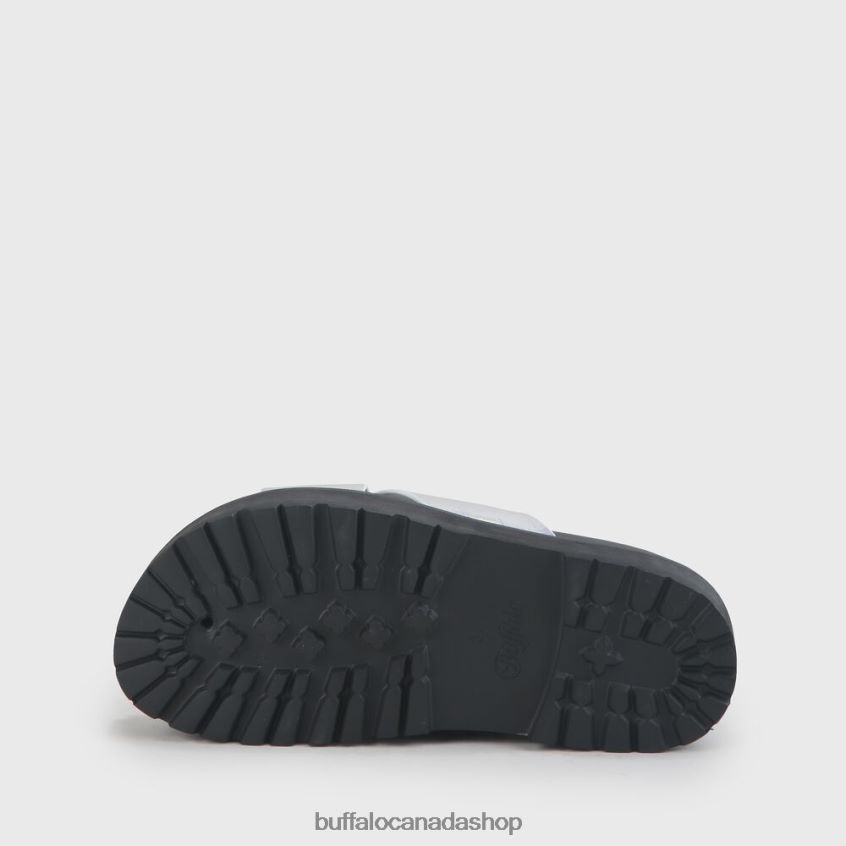 Raya vegan sandals Silver Buffalo ZL64TZ781 |Slides