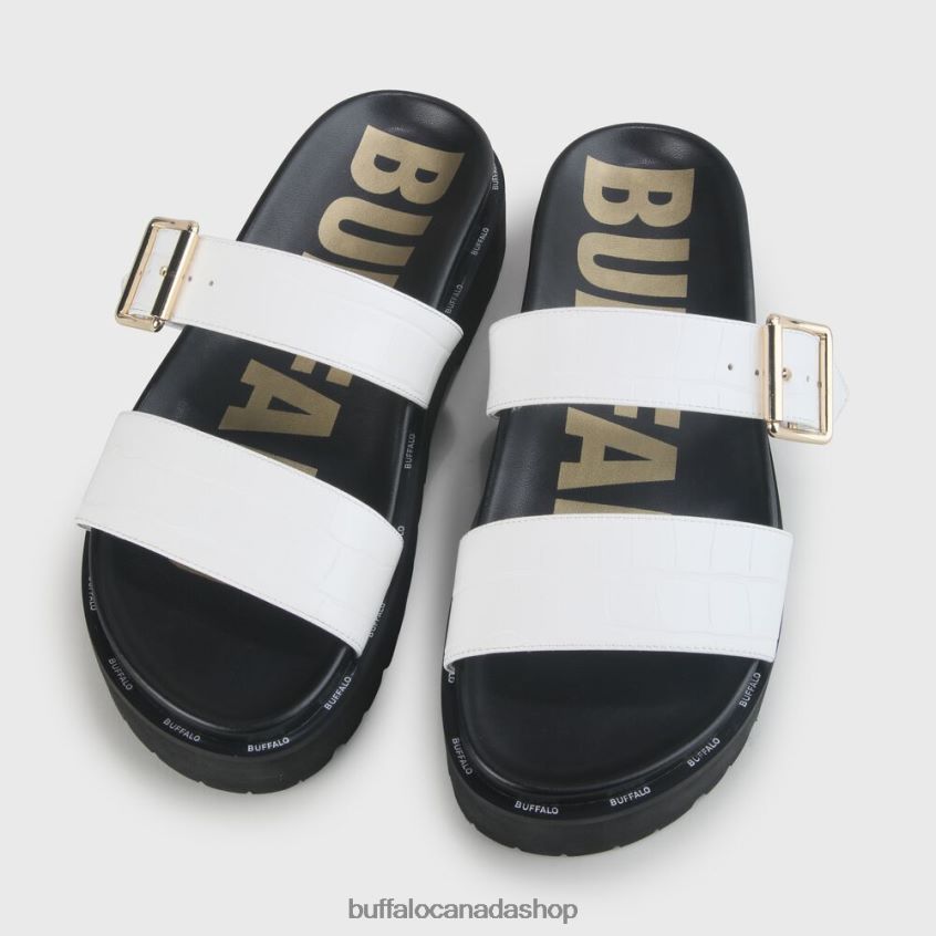 Raya vegan sandals White Buffalo ZL64TZ577 |Slides