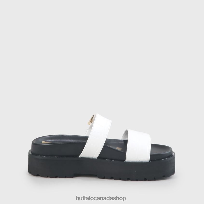 Raya vegan sandals White Buffalo ZL64TZ577 |Slides