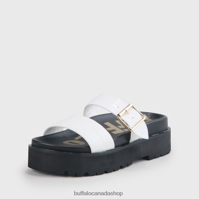 Raya vegan sandals White Buffalo ZL64TZ577 |Slides