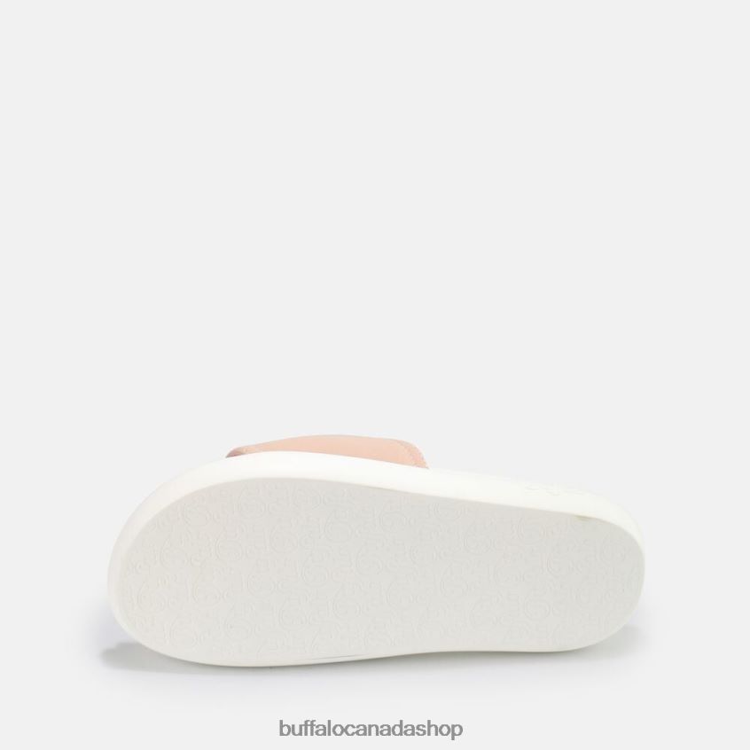 Rey platform sandal vegan nubuck Rose Buffalo ZL64TZ844 |Slides